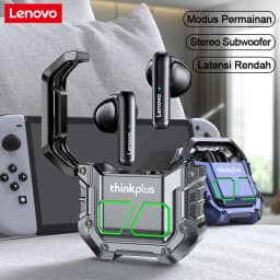 Thumbnail Thinkplus x Lenovo XT81 Tai nghe chơi game nhét tai không dây Bluetooth 5.3 độ trễ thấp với âm thanh nổi HD có micro 1