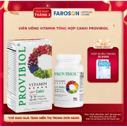 Thumbnail Thực phẩm bảo vệ sức khoẻ Viên Uống Vitamin Tổng Hợp Hỗ Trợ Tăng Sức Đề Kháng Provibiol Vitamin Hộp 30 Viên 2