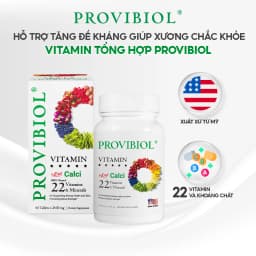 Thumbnail Thực phẩm bảo vệ sức khoẻ Viên Uống Vitamin Tổng Hợp Hỗ Trợ Tăng Sức Đề Kháng Provibiol Vitamin Hộp 30 Viên 3