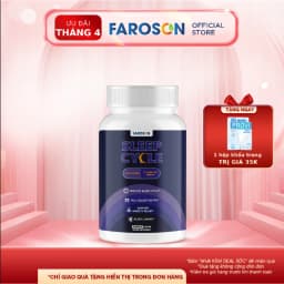 Thumbnail Thực phẩm bảo vệ sức khoẻ Viên Uống Ngủ Ngon Melatonin Faroson Sleep Cycle Hỗ Trợ Giấc Ngủ Dễ Ngủ Hộp 30 viên 1