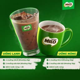 Thumbnail Thực phẩm bổ sung thức uống lúa mạch Nestlé Milo 600g 2
