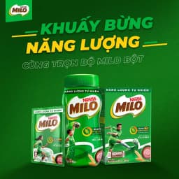 Thumbnail Thực phẩm bổ sung thức uống lúa mạch Nestlé Milo 600g 3