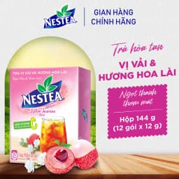 Thumbnail Thực phẩm bổ sung trà NESTEA vị Vải & Hương Hoa Lài Hộp (12 gói x 12g) 1