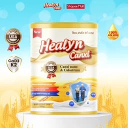 Thumbnail Thực Phẩm Dinh Dưỡng HEALYN CANXI Hỗ Trợ Ngăn Ngừa Loãng Xương, Giảm Nguy Cơ Thoái Hoá, Tăng Cường Miễn Dịch - Lon 800g 1