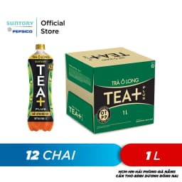 Thumbnail Thùng 12 Chai Trà Ô long Tea+ (1L/chai) 1