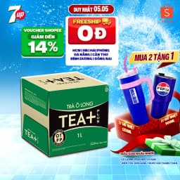 Thumbnail Thùng 12 Chai Trà Ô long Tea+ (1000ml/chai) 1