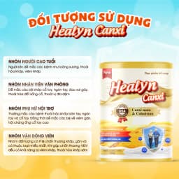 Thumbnail Thùng 12 HEALYN CANXI [Tặng 5] Ngừa Loãng Xương, Biến Chứng Xương Khớp, Tăng Cường Miễn Dịch - Lon 800g 4