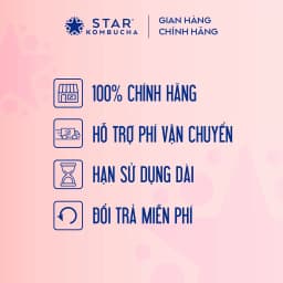 Thumbnail Thùng 12 lon trà STAR KOMBUCHA Ổi Hồng / Pink Guava (250ml/lon) 3