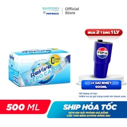 Thumbnail Thùng 24 Chai Nước Giải Khát Revive Không Calo (500ml/chai) 1
