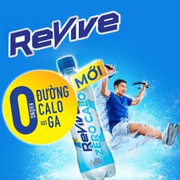 Thumbnail Thùng 24 Chai Nước Giải Khát Revive Không Calo (500ml/chai) 4