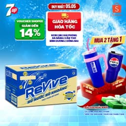 Thumbnail Thùng 24 Chai Nước Giải Khát Revive (500ml/chai) 1