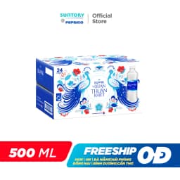 Thumbnail Thùng 24 Chai Nước tinh khiết Aquafina (500ml/chai) 3
