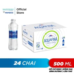 Thumbnail Thùng 24 Chai Nước tinh khiết Aquafina (500ml/chai) 4