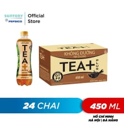 Thumbnail Thùng 24 Chai Trà Ô long Tea+ Không Đường (450ml/chai) 1