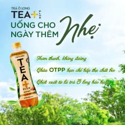 Thumbnail Thùng 24 Chai Trà Ô long Tea+ Không Đường (450ml/chai) 2