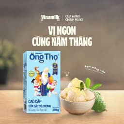 Thumbnail Thùng 24 Hộp Sữa đặc có đường Ông Thọ chữ xanh - Hộp giấy 380g 4