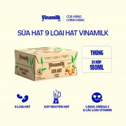 Thumbnail Thùng 24 hộp Sữa hạt 9 loại hạt Vinamilk - hộp 180ml 2