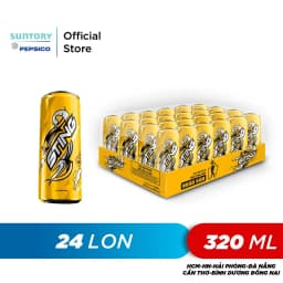 Thumbnail Thùng 24 Lon Nước Tăng Lực Sting Vàng (320ml/lon) 1