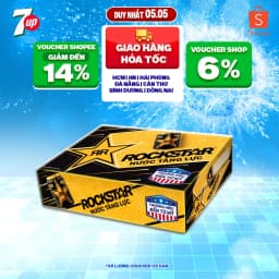 Thumbnail Thùng 24 Lon Nước Tăng Lực Rockstar (250ml/lon) 1