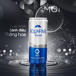 Thumbnail Thùng 24 Lon Nước Uống Có Gaz Aquafina Soda (320ml/lon) 3