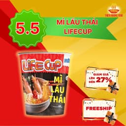 Thumbnail Thùng 24 Ly Mì Lẩu Thái Life Cup 60g/ly 1