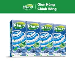 Thumbnail Thùng 48 Hộp Sữa Chua Lên Men Tự Nhiên Yomost Bạc Hà - Việt Quất (170ml/Hộp) 3