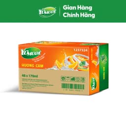 Thumbnail Thùng 48 Hộp Sữa Chua Lên Men Tự Nhiên Yomost Vị Cam (170ml/Hộp) 2