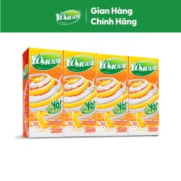 Thumbnail Thùng 48 Hộp Sữa Chua Lên Men Tự Nhiên Yomost Vị Cam (170ml/Hộp) 3