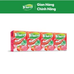 Thumbnail Thùng 48 Hộp Sữa chua uống Yomost vị dâu 100ml/hộp 2