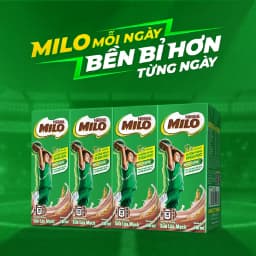 Thumbnail Thùng 48 hộp sữa lúa mạch Nestlé MILO rời x 180ml không màng nhựa (48x180ml) 3