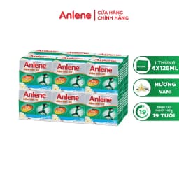 Thumbnail Thùng 48 hộp sữa nước Anlene hương Vani đậm đặc ít béo 125ml 3