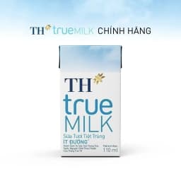Thumbnail Thùng 48 hộp sữa tươi tiệt trùng TH true MILK ít đường 110 ml (110 ml x 48) 2