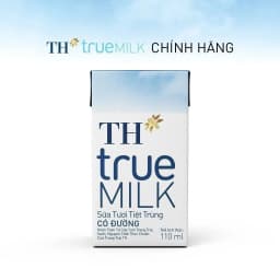 Thumbnail Thùng 48 hộp sữa tươi tiệt trùng TH true MILK có đường 110 ml (110 ml x 48) 2