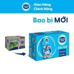 Thumbnail Thùng 48 Hộp Sữa Tươi Tiệt Trùng Dutch Lady Không Đường 48x180ml 3