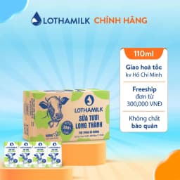 Thumbnail Thùng 48 hộp sữa tươi tiệt trùng Lothamilk 110ml 2