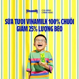 Thumbnail Thùng 48 Hộp Sữa tươi tiệt trùng Vinamilk 100% Chuối 180ml 3