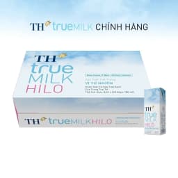 Thumbnail Thùng 48 hộp sữa tươi tiệt trùng TH True Milk HILO 180ml (48 hộp) 1