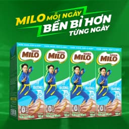 Thumbnail Thùng 48 hộp thức uống lúa mạch uống liền Nestlé MILO ít đường 48x180ml 1