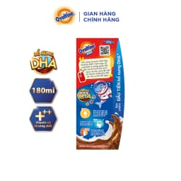 Thumbnail Thùng 48 hộp Thức uống lúa mạch hương vị sô-cô-la Ovaltine DHA+ (180ml x 48) 3