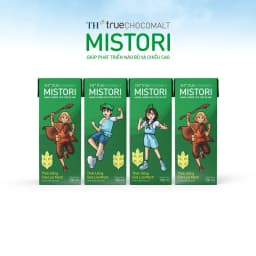 Thumbnail Thùng 48 Hộp Thức uống sữa lúa mạch TH true CHOCOMALT MISTORI milk 180 ml (48 Hộp) 1