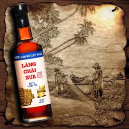 Thumbnail Thùng 6 chai nước mắm nhỉ xuất khẩu Làng Chài Xưa Nhãn Xanh 500ml/chai vị dịu nhẹ phù hợp giới trẻ 4