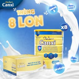 Thumbnail Thùng 8 Lon Diasure Canxi 850g, Bổ sung dinh dưỡng, nano canxi phòng chống loãng xương, cải thiện xương khớp 1