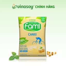 Thumbnail Thùng sữa đậu nành Fami Canxi có đường (40 bịch x 200ml) 1