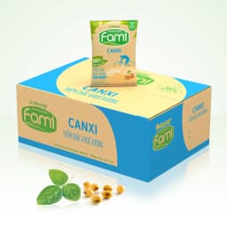 Thumbnail Thùng sữa đậu nành Fami Canxi có đường (40 bịch x 200ml) 3