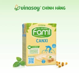 Thumbnail Thùng sữa đậu nành Fami Canxi có đường (36 hộp x 200ml) 2