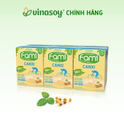 Thumbnail Thùng sữa đậu nành Fami Canxi có đường (36 hộp x 200ml) 4
