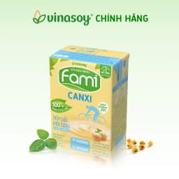 Thumbnail Thùng sữa đậu nành Fami Canxi ít đường (36 hộp x 200ml) 1