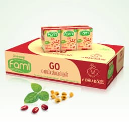 Thumbnail Thùng sữa đậu nành Fami Go Đậu đỏ (36 hộp x 200ml) 1