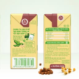 Thumbnail Thùng sữa đậu nành Fami Nguyên Chất vị đường đen (36 hộp x 200ml) 3