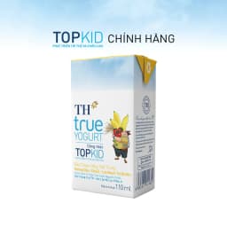 Thumbnail Thùng Sữa Chua Uống Tiệt Trùng TH true YOGURT TOPKID milk Hương Dâu-Chuối-Lúa Mạch 110ml (48 Hộp) 2